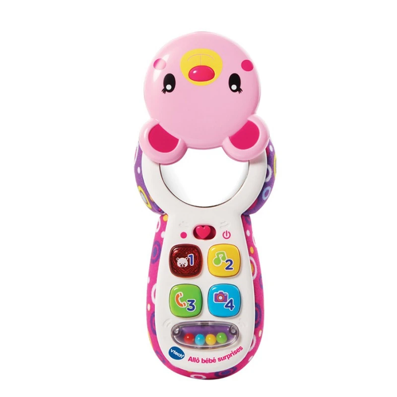 Allô Bébé Surprises Rose VTECH 4 Allô Bébé Surprises Rose VTECH – Image 2
