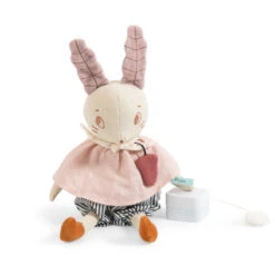 Poupée Musicale Lapin MOULIN ROTY Apres La Pluie -Made4baby alp poupee musique lapin 6