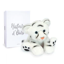 Bébé Tigre Blanc 18cm "Terre Sauvage" HISTOIRE D'OURS Blanc 7 Bébé Tigre Blanc 18cm "Terre Sauvage" HISTOIRE D'OURS Blanc -Made4baby bebe tigre blanc 18cm 2