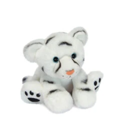 Bébé Tigre Blanc 18cm "Terre Sauvage" HISTOIRE D'OURS Blanc