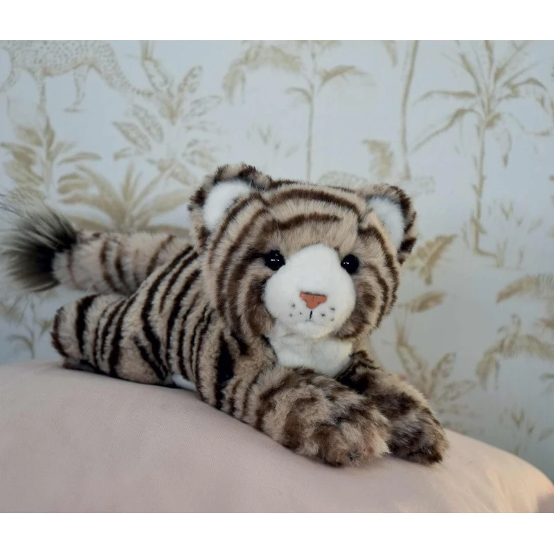 Bengalyle Tigre 25cm "Terre Sauvage" HISTOIRE D'OURS Beige 4 Bengalyle Tigre 25cm "Terre Sauvage" HISTOIRE D'OURS Beige – Image 2