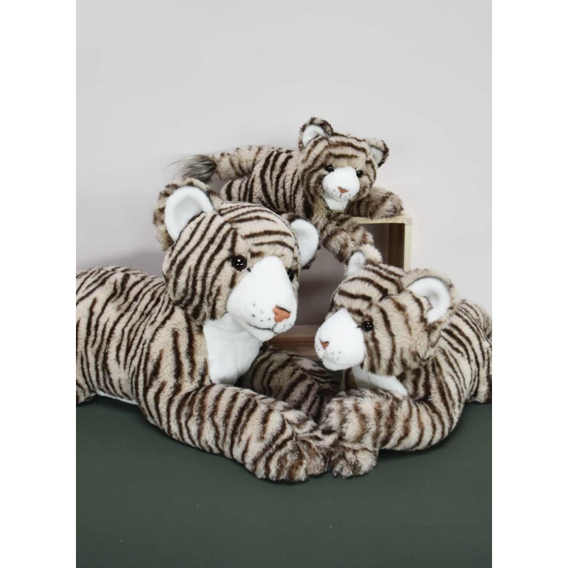 Bengalyle Tigre 50cm "Terre Sauvage" HISTOIRE D'OURS Beige 5 Bengalyle Tigre 50cm "Terre Sauvage" HISTOIRE D'OURS Beige – Image 3