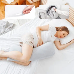 Coussin D'allaitement B.Love XXL BABYMOOV Mineral Gris -Made4baby blove coussin xxl 4