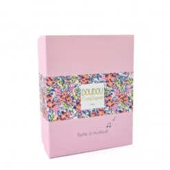 Boîte à Musique Faon Boh’aime DOUDOU ET COMPAGNIE Rose -Made4baby boite a musique faon bohaime doudou et compagnie rose 1 2
