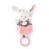 Boîte à Musique Lapin Boh’aime DOUDOU ET COMPAGNIE Rose -Made4baby boite a musique lapin bohaime doudou et compagnie rose
