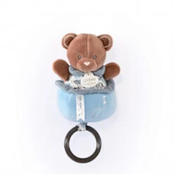 Boîte à Musique Ours Boh’aime DOUDOU ET COMPAGNIE Bleu
