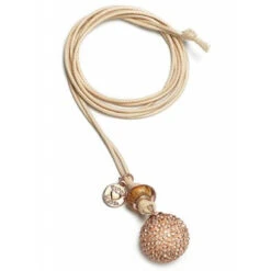 Bola De Grossesse Basic Cordon Crème PROUD MAMA Boule Strass Pink