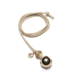 Bola Basic Avec Cordon Crème BE MY BABY Boule Rose Dorée étoiles