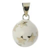Bola Blanche Motifs étoiles Dorées BABYLONIA -Made4baby bola blanche motifs etoiles dorees babylonia