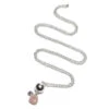 Bola Boule Argent Chaîne Argent PROUD MAMA Gemstone Chalcedoni Rose
