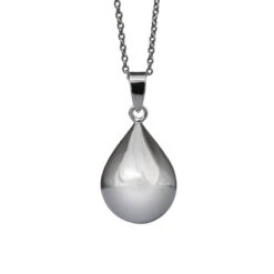 Bola De Grossesse Goutte De Vie Argent Lisse IRREVERSIBLE Sacha