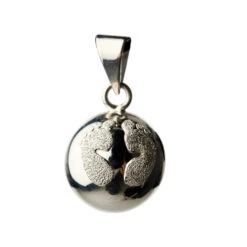 Bola Silver Motif Pieds Brillants BABYLONIA