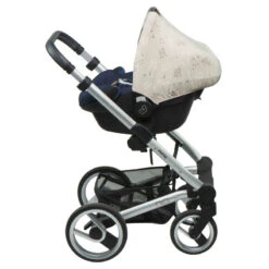 Capote Pour Siège-auto Gr 0+ Hoody DOOKY Romantic Leaves Beige -Made4baby capote pour siege auto gr 0 hoody dooky romantic leaves beige 1 5