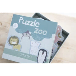 Coffret De 6 Puzzles Animaux Du Zoo LITTLE DUTCH -Made4baby coffret de 6 puzzles animaux du zoo little dutch 13