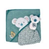 Coffret Sortie De Bain 80x80 + Doudou DOUDOU&COMPAGNIE Yoca Le Koala -Made4baby coffret sortie de bain 80x80 doudou doudoucompagnie yoca le koala