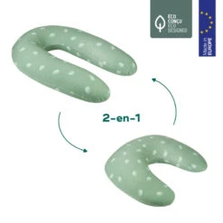 Coussin 2 En 1 B.love BABYMOOV Wind Vert