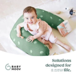 Coussin 2 En 1 B.love BABYMOOV Wind Vert -Made4baby coussin 2 en 1 blove babymoov wind vert 7