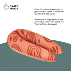 Coussin De Grossesse B.Love BABYMOOV Earth Terracotta 12 Coussin De Grossesse B.Love BABYMOOV Earth Terracotta -Made4baby coussin de grossesse blove babymoov earth terracotta 2