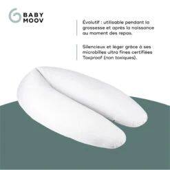 Coussin De Grossesse B.Love BABYMOOV Mineral Gris 12 Coussin De Grossesse B.Love BABYMOOV Mineral Gris -Made4baby coussin de grossesse blove babymoov mineral gris 2