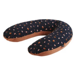 Coussin De Maternité Et D'allaitement CANDIDE Fleur Cassonade -Made4baby coussin de maternite et d allaitement candide fleur vert cassonade 2