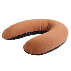 Coussin De Maternité Et D'allaitement CANDIDE Fleur Cassonade -Made4baby coussin de maternite et d allaitement candide fleur vert cassonade 3