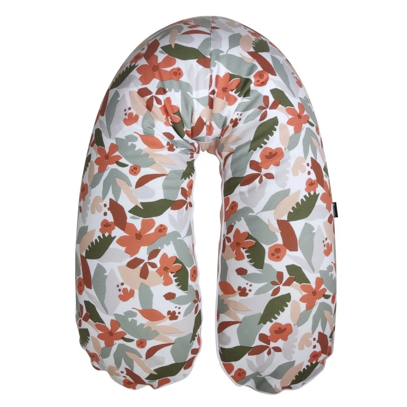 Coussin De Maternité Et D'allaitement CANDIDE Rose Nude Floral 5 Coussin De Maternité Et D'allaitement CANDIDE Rose Nude Floral – Image 3