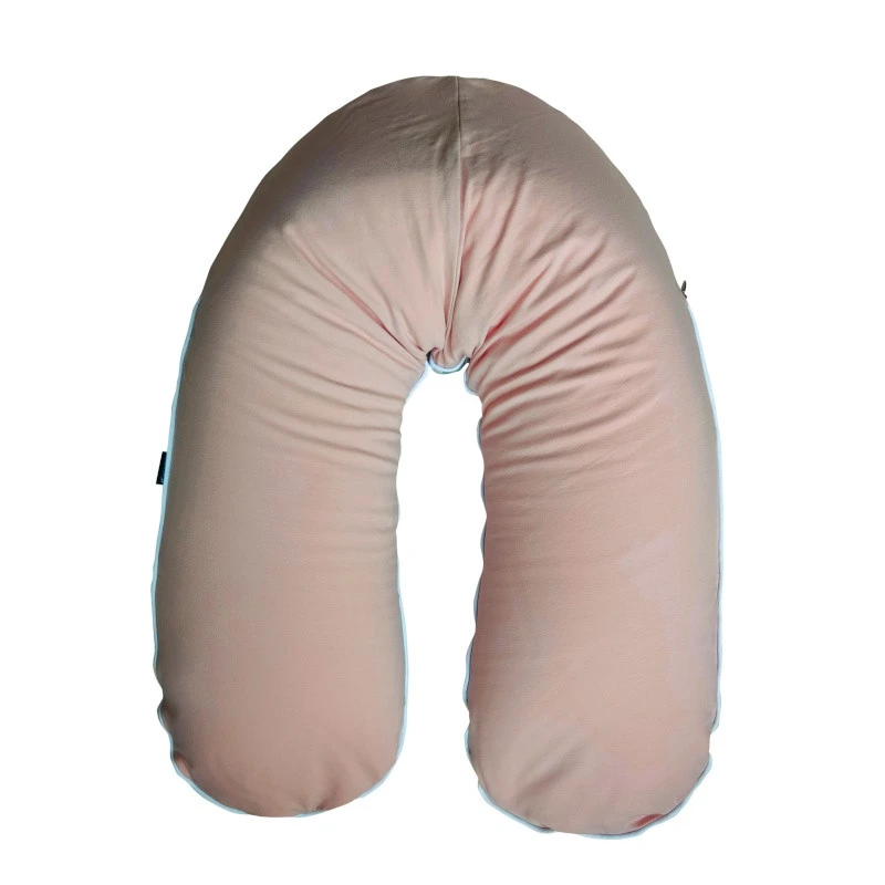 Coussin De Maternité Et D'allaitement CANDIDE Rose Nude Floral 8 Coussin De Maternité Et D'allaitement CANDIDE Rose Nude Floral – Image 6