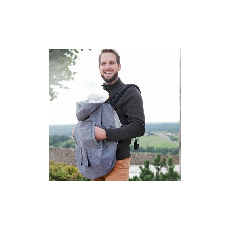 Couverture De Portage 3en1 NEOBULLE Gris 6 Couverture De Portage 3en1 NEOBULLE Gris – Image 4