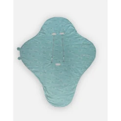 Couverture Promenade Bio NOUKIE'S Mix&Match Vert -Made4baby couverture promenade noukie s mixmatch vert 3