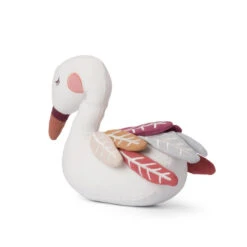 Cygne Susie Avec Ailes Multicolores 28 Cm PICCA LOULOU -Made4baby cygne susie avec ailes multicolores 28 cm picca loulou 2