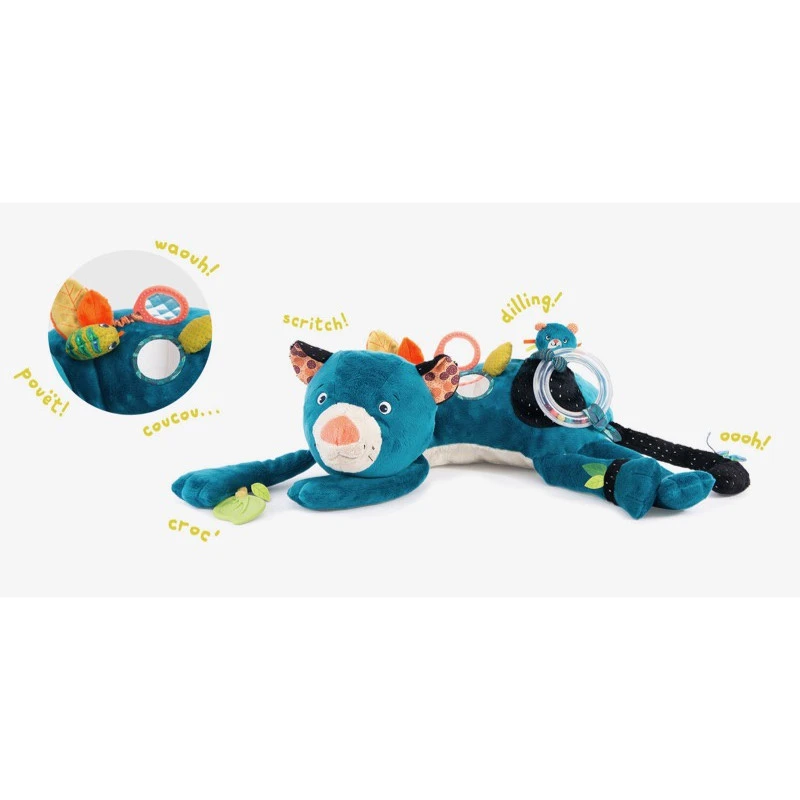 Grande Panthère Zimba D'activités MOULIN ROTY Dans La Jungle 3 Grande Panthère Zimba D'activités MOULIN ROTY Dans La Jungle