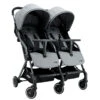Poussette Double Gaya Twin MIGO Gris 1 Poussette Double Gaya Twin MIGO Gris -Made4baby double gaya