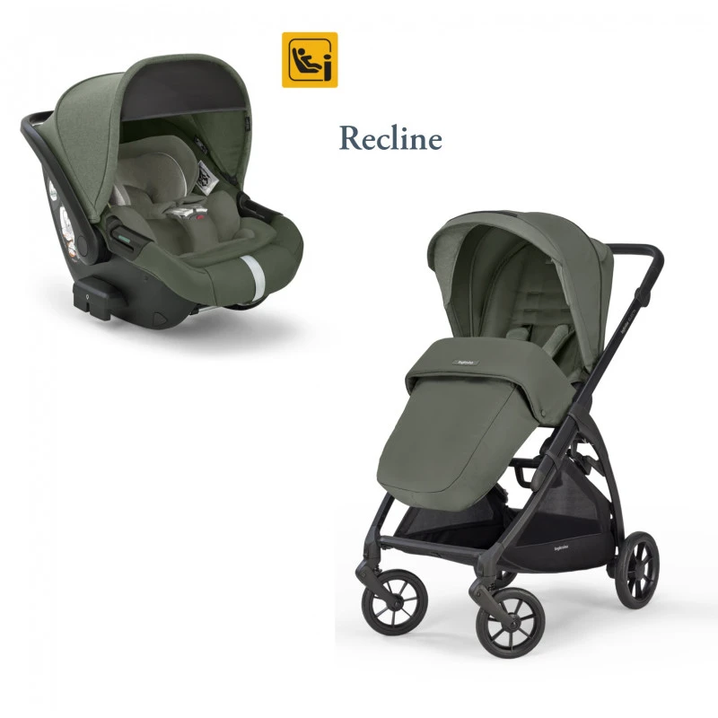 Duo Electa Avec Siège I-Size Darwin Recline INGLESINA Tribeca Green/Total Black 3 Duo Electa Avec Siège I-Size Darwin Recline INGLESINA Tribeca Green/Total Black