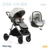 Duo Poussette Aeria + Siège Auto I-Level Recline JOIE Signature Oyster 1 Duo Poussette Aeria + Siège Auto I-Level Recline JOIE Signature Oyster -Made4baby duo poussette aeria siege auto i level recline joie signature oyster