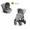 Duo Poussette Aptica Darwin Recline INGLESINA Satin Grey/Litio Black -Made4baby duo poussette aptica darwin recline inglesina satin greylitio black