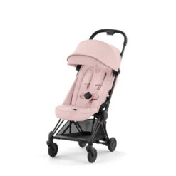 Duo Poussette Coya + Siège Cloud T CYBEX Matt Black/Peach Pink -Made4baby duo poussette coya siege cloud t cybex matt blackpeach pink 6