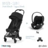 Duo Poussette Coya + Siège Cloud T CYBEX Matt Black/Sepia Black 2 Duo Poussette Coya + Siège Cloud T CYBEX Matt Black/Sepia Black -Made4baby duo poussette coya siege cloud t cybex matt blacksepia black