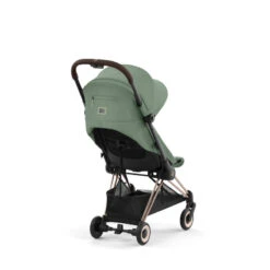 Duo Poussette Coya + Siège Cloud T CYBEX Rosegold/Leaf Green -Made4baby duo poussette coya siege cloud t cybex rosegoldleaf green 1
