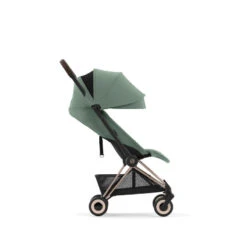 Duo Poussette Coya + Siège Cloud T CYBEX Rosegold/Leaf Green -Made4baby duo poussette coya siege cloud t cybex rosegoldleaf green 4