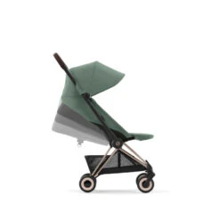 Duo Poussette Coya + Siège Cloud T CYBEX Rosegold/Leaf Green -Made4baby duo poussette coya siege cloud t cybex rosegoldleaf green 5