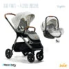 Duo Poussette Finiti + I-Level Recline JOIE Signature Oyster 2 Duo Poussette Finiti + I-Level Recline JOIE Signature Oyster -Made4baby duo poussette finiti i level recline joie signature oyster