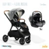 Duo Poussette Finiti + Siège Auto I-Level Recline JOIE Signature Carbon -Made4baby duo poussette finiti siege auto i level recline joie signature carbon