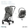 Duo Poussette Mios 3 + Cloud T CYBEX Matt Black/Mirage Grey 1 Duo Poussette Mios 3 + Cloud T CYBEX Matt Black/Mirage Grey -Made4baby duo poussette mios 3 cloud t cybex matt blackmirage grey