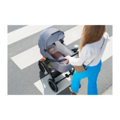 Duo Poussette + Nacelle Nea 2 En 1 KINDERKRAFT Gris -Made4baby duo poussette nacelle nea 2 en 1 kinderkraft gris 9