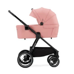 Duo Poussette + Nacelle Nea 2 En 1 KINDERKRAFT Rose -Made4baby duo poussette nacelle nea 2 en 1 kinderkraft rose 3