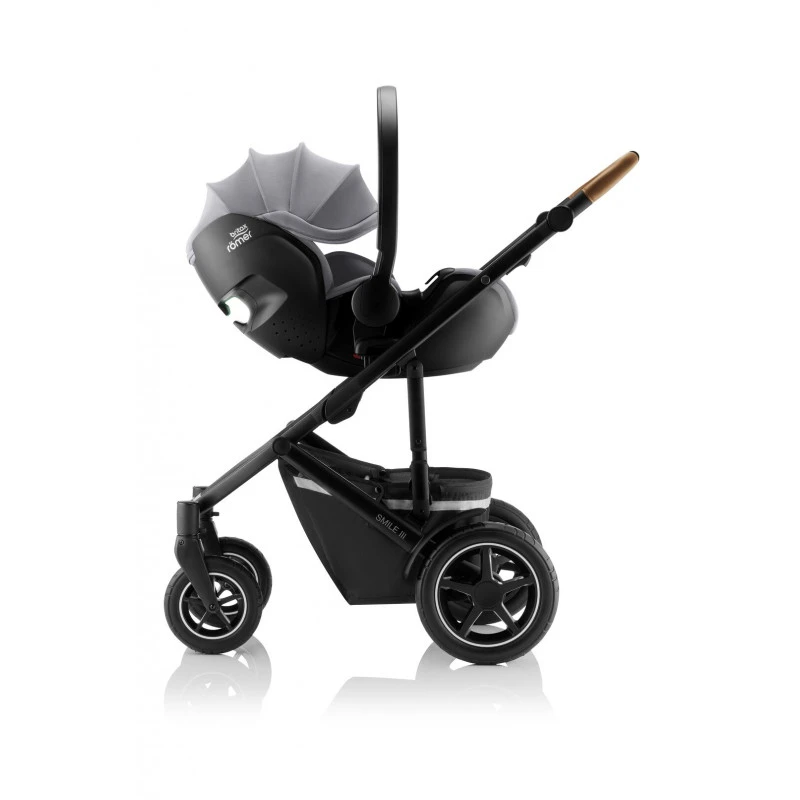 Duo Poussette Strider M + Siège Baby-Safe 5Z2 BRITAX Elephant Grey/Frost Grey 11 Duo Poussette Strider M + Siège Baby-Safe 5Z2 BRITAX Elephant Grey/Frost Grey – Image 9