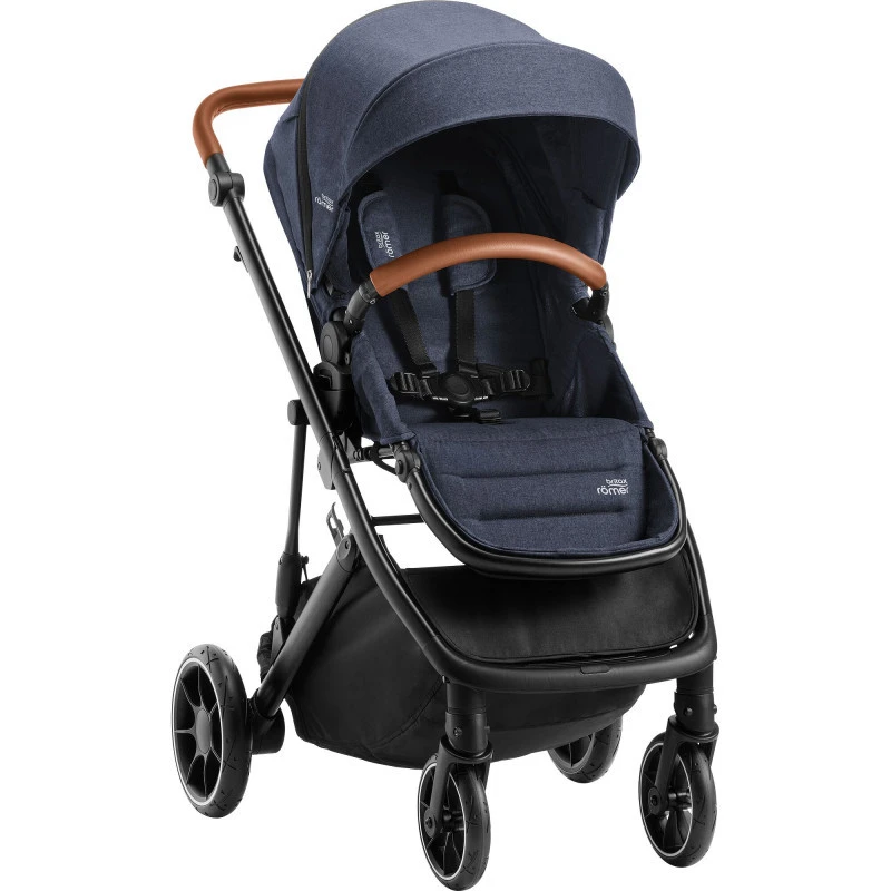 Duo Poussette Strider M + Siège Baby-Safe 5Z2 BRITAX Navy Ink/Space Black 4 Duo Poussette Strider M + Siège Baby-Safe 5Z2 BRITAX Navy Ink/Space Black – Image 2