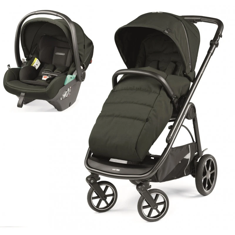 Duo Poussette Veloce + Primo Viaggio Lounge PEG PEREGO Green 3 Duo Poussette Veloce + Primo Viaggio Lounge PEG PEREGO Green