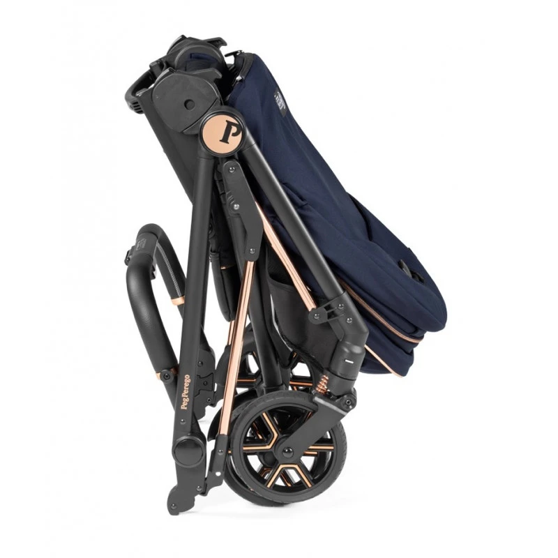 Duo Poussette Vivace + Primo Viaggio Lounge PEG PEREGO Blue Shine 7 Duo Poussette Vivace + Primo Viaggio Lounge PEG PEREGO Blue Shine – Image 5