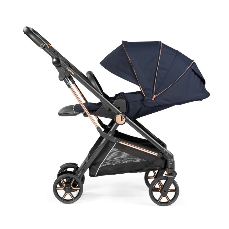 Duo Poussette Vivace + Primo Viaggio Lounge PEG PEREGO Blue Shine 12 Duo Poussette Vivace + Primo Viaggio Lounge PEG PEREGO Blue Shine – Image 10